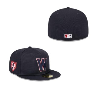 Washington Nationals Navy 2024 Spring Training 59FIFTY Fitted Hat