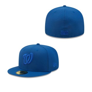 Men's Washington Nationals Royal Tonal 59FIFTY Fitted Hat