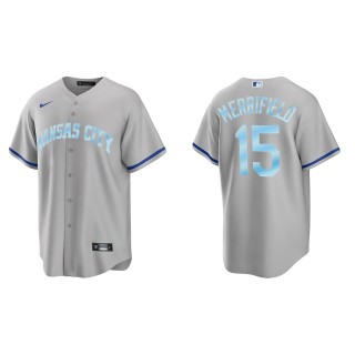 Whit Merrifield Kansas City Royals 2022 Father's Day Gift Replica Jersey