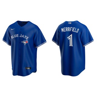 Men's Toronto Blue Jays Whit Merrifield Royal Replica Alternate Jersey