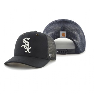 Chicago White Sox Black Carhartt '47 MVP Trucker Snapback Hat