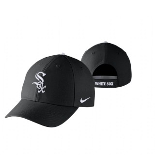 Chicago White Sox Black Classic 99 Wool Performance Adjustable Hat