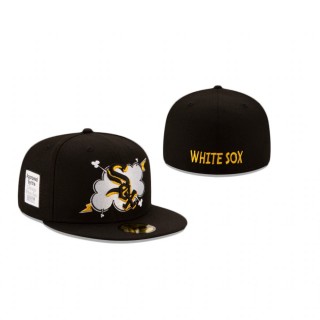 White Sox Cloud Black 59Fifty Fitted Cap