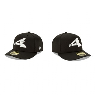White Sox Clubhouse Black Low Profile 59FIFTY Fitted Hat