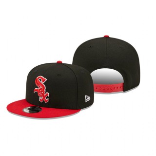 Chicago White Sox Black Scarlet Color Pack 2-Tone 9FIFTY Snapback Hat