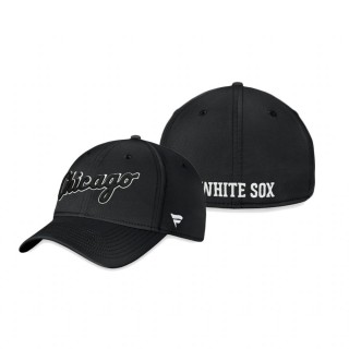 Chicago White Sox Black Core Flex Fanatics Branded Hat