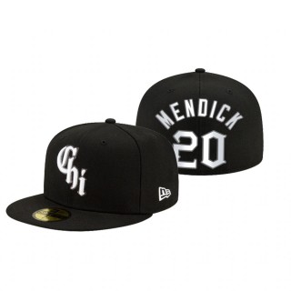 White Sox Danny Mendick Black 2021 City Connect Hat