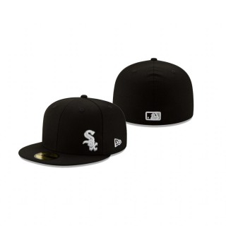 White Sox Black Flawless 59FIFTY Fitted Hat