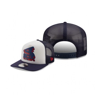 White Sox Foam Front Cooperstown Collection Trucker 9FIFTY White Hat