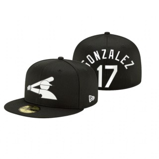 White Sox Luis Gonzalez Black 2021 Clubhouse Hat