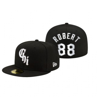 White Sox Luis Robert Black 2021 City Connect Hat