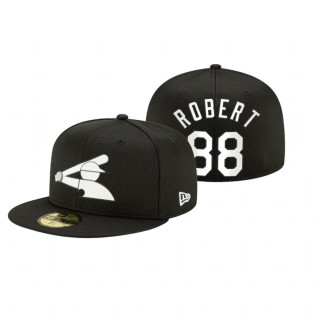 White Sox Luis Robert Black 2021 Clubhouse Hat
