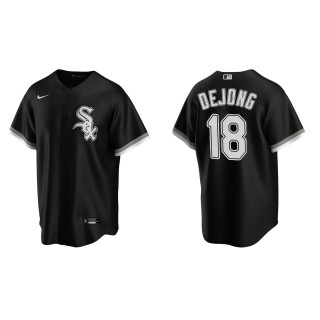 Paul DeJong White Sox Black Replica Alternate Jersey