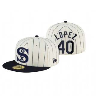 White Sox Reynaldo Lopez Navy 2021 Field of Dreams Hat