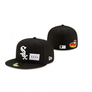 White Sox Black Team Describe 59Fifty Fitted Hat