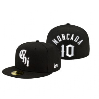 White Sox Yoan Moncada Black 2021 City Connect Hat