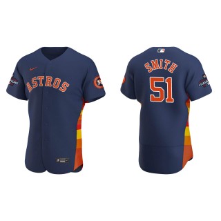 Will Smith Houston Astros Navy 2022 World Series Champions Alternate Authentic Jersey
