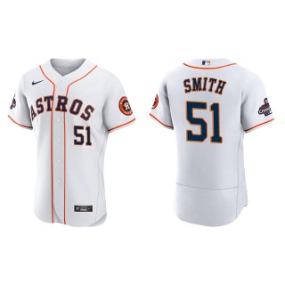 Will Smith Houston Astros White 2022 World Series Champions Authentic Jersey