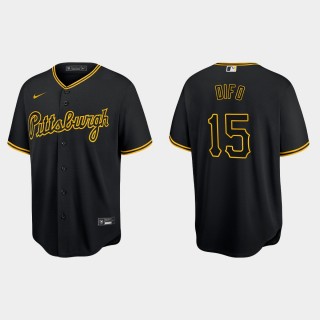 Pittsburgh Pirates Wilmer Difo Replica Baseball Jersey - Black