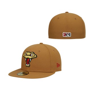 Wisconsin Timber Rattlers Natural Authentic Collection Team Alternate 59FIFTY Fitted Hat