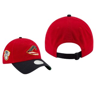 Women's Indians Red 2019 Stars & Stripes 9TWENTY Adjustable Hat
