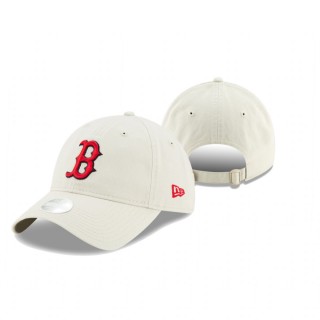 Women's Boston Red Sox Khaki Stone Core Classic 9TWENTY Adjustable Hat