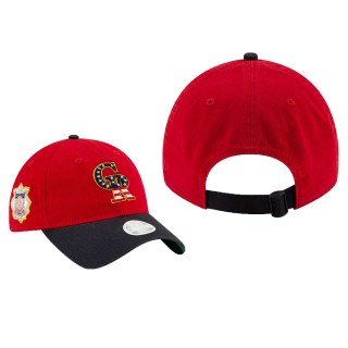 Women's Rockies Red 2019 Stars & Stripes 9TWENTY Adjustable Hat