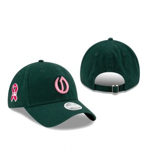 Women's Oakland Athletics Green 2021 Mother's Day 9TWENTY Adjustable Hat