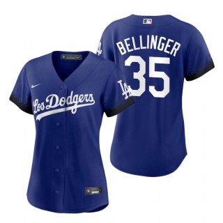 Women's Los Angeles Dodgers Cody Bellinger Royal 2021 City Connect Replica Jersey