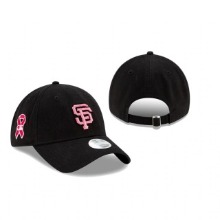 Women's San Francisco Giants Black 2021 Mother's Day 9TWENTY Adjustable Hat