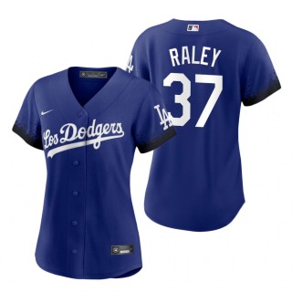 Women's Los Angeles Dodgers Luke Raley Royal 2021 City Connect Replica Jersey