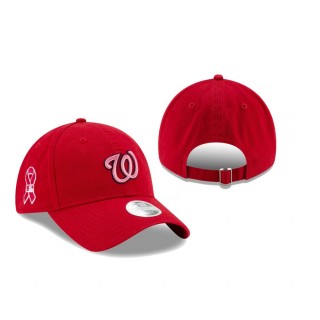 Women's Washington Nationals Red 2021 Mother's Day 9TWENTY Adjustable Hat