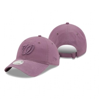 Women's Washington Nationals Purple Dusk Core Classic 9TWENTY Hat