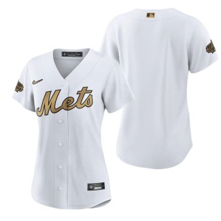 Women's New York Mets Nike White 2022 MLB All-Star Game Replica Blank Jersey