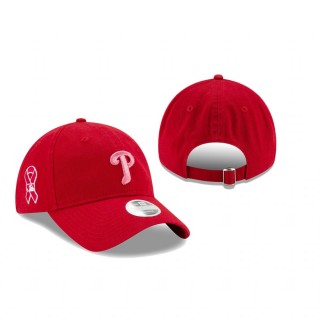 Women's Philadelphia Phillies Red 2021 Mother's Day 9TWENTY Adjustable Hat
