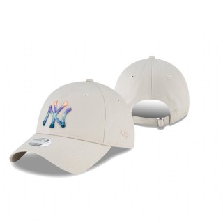 Women's New York Yankees Cream Sunset 9TWENTY Adjustable Hat