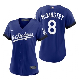 Women's Los Angeles Dodgers Zach McKinstry Royal 2021 City Connect Replica Jersey