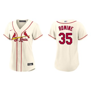 Women's St. Louis Cardinals Austin Romine Cream Replica Jersey