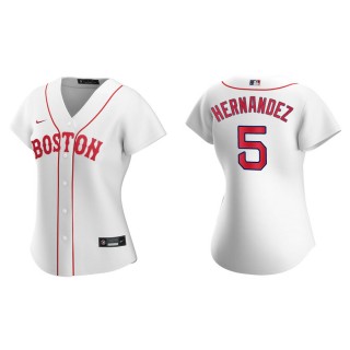 Women's Boston Red Sox Kike Hernandez Red Sox Patriots' Day Replica Jersey