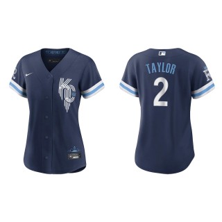 Women's Michael A. Taylor Royals Navy 2022 City Connect Replica Jersey