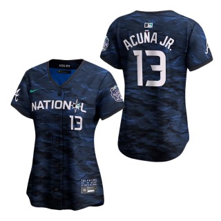 Women's National League Ronald Acuna Jr. Royal 2023 MLB All-Star Game Limited Jersey