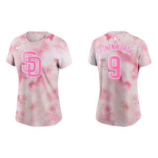 Women's Padres Jake Cronenworth Pink 2022 Mother's Day T-Shirt