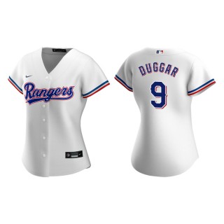 Women's Texas Rangers Steven Duggar White Replica Jersey