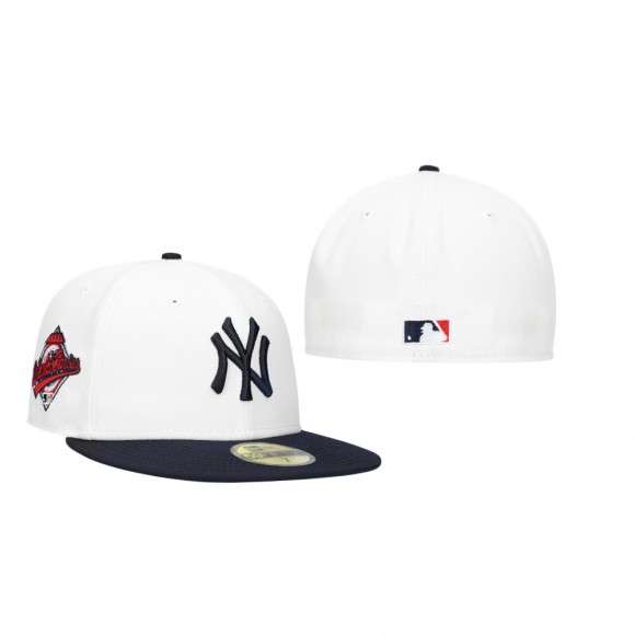 New York Yankees White Navy 1996 World Series Two-Tone Hat