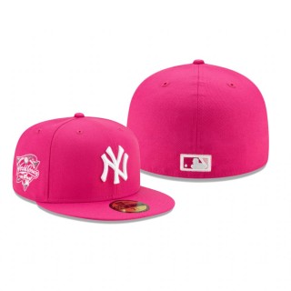 Yankees Pink 2000 World Series Fashion Color Undervisor 59FIFTY Hat