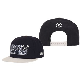 New York Yankees Aaron Judge Navy Gray Judge's Chambers 9FIFTY Snapback Adjustable Hat
