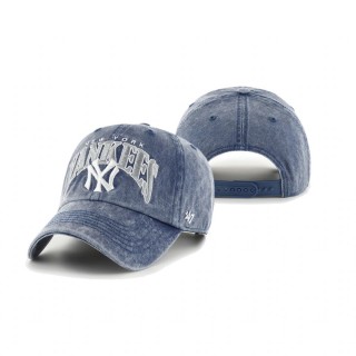 New York Yankees Denim Apollo Clean Up Snapback Hat