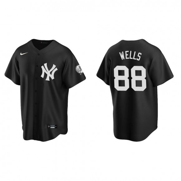 Austin Wells Yankees Black Replica Fashion Jersey