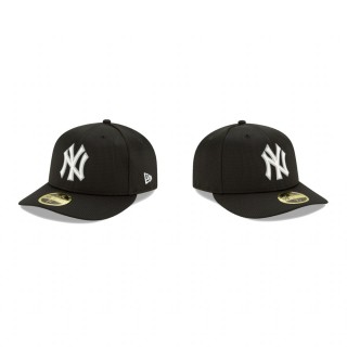 Yankees Clubhouse Black Team Low Profile 59FIFTY Fitted Hat