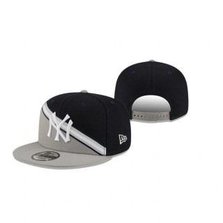 New York Yankees Navy Gray Color Cross 9FIFTY Snapback Hat